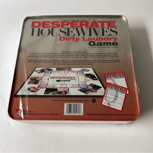 NEW Sealed Desperate Housewives Dirty Laundry Game - Picture 3 of 5